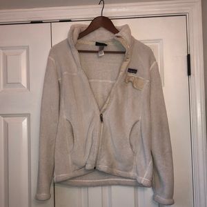 Medium white Patagonia jacket